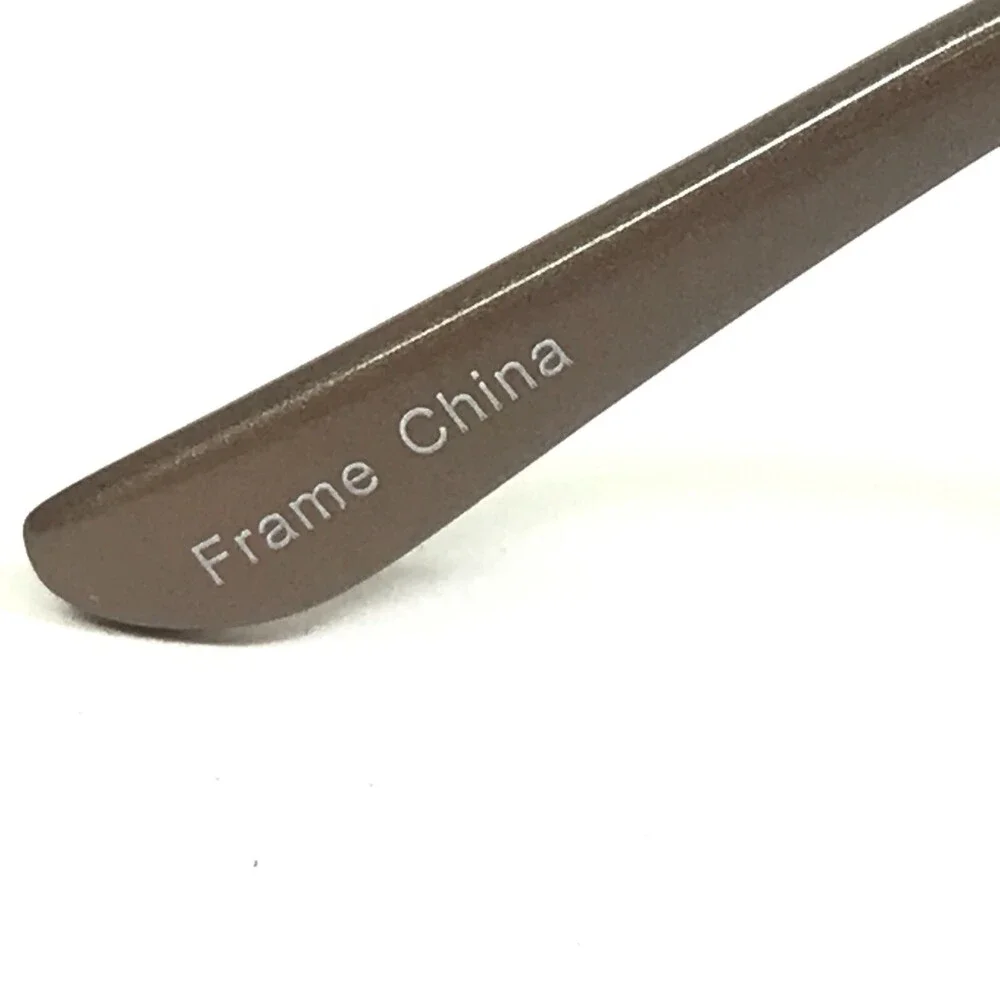 Affordable Designs Eyeglasses Frames WILMA Brown Rectangular Full Rim 54-18-145